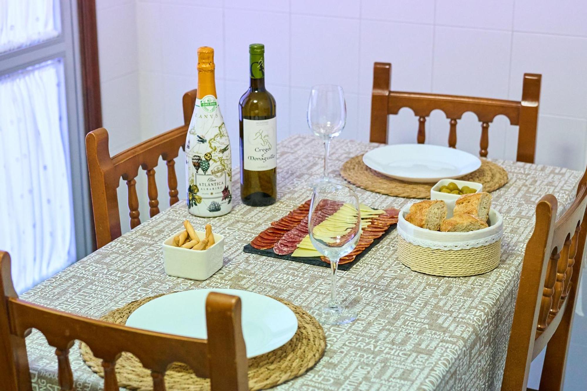 Apartament Terraza, 20Min Playas, Lavadora & Secadora, X2 Parking Pontevedra Zewnętrze zdjęcie